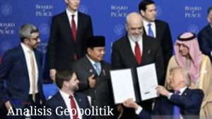 Ilustrasi peta dunia dengan fokus pada kedaulatan wilayah Indonesia dalam menghadapi dinamika keamanan global.