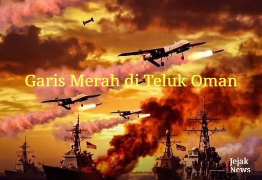 Kapal Perusak USS Spruance saat melakukan intersepsi terhadap kapal kargo di perairan internasional Teluk Oman.