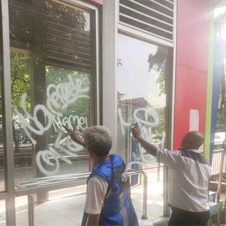 Kepala Dishub Kota Tangerang mengimbau penghentian vandalisme pada fasilitas transportasi demi kenyamanan bersama.