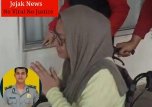 Suasana haru di rumah duka saat Yovita Tri Gusti menerima kunjungan dan menyampaikan apresiasi atas kinerja cepat Polri ungkap pembunuh suaminya.