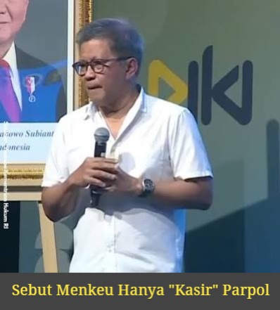 Kritik radikal arah fiskal: Pandangan tajam Rocky Gerung terhadap posisi Kementerian Keuangan. Desakan munculnya figur independen seperti Chatib Basri dinilai krusial guna membebaskan kebijakan ekonomi nasional dari sandera kepentingan logistik parpol.