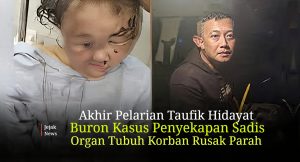 Aparat kepolisian Polda Jabar mengawal ketat tersangka Taufik Hidayat, pelaku penyekapan tiga tahun terhadap pacarnya, setelah berhasil ditangkap di Majalaya.