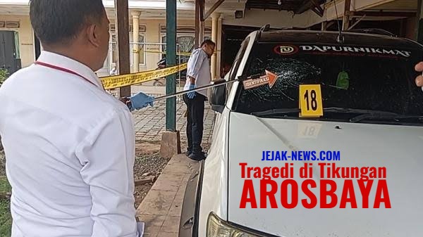 Ilustrasi garis polisi di sekitar lokasi tempat kejadian perkara kriminalitas jalanan.