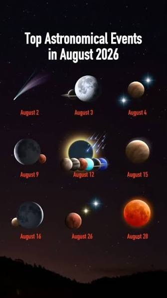 Ilustrasi kilatan cahaya meteor Perseid yang membelah langit malam yang gelap pekat di samping siluet pepohonan pinus.