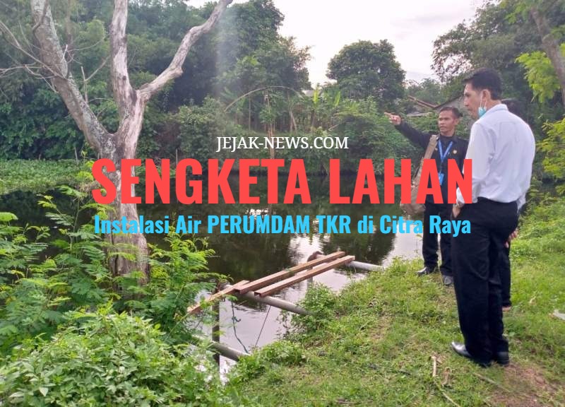 Lokasi kantor pelayanan PERUMDAM TKR Cabang Citra Raya yang kini menghadapi sengketa sivil terkait legalitas pemanfaatan lahan instalasi pengolahan air bersih.